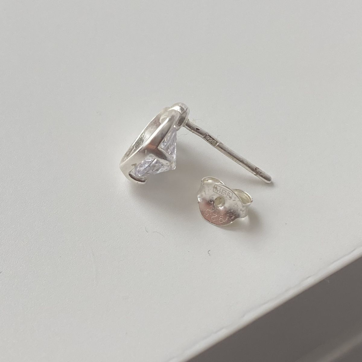 Orecchini pendenti & Orecchini a lobo: Silber 925 Herz Ohrstecker – Nuovo (secondo la descrizione) da Givisiez venduto da dor_xb9k 1