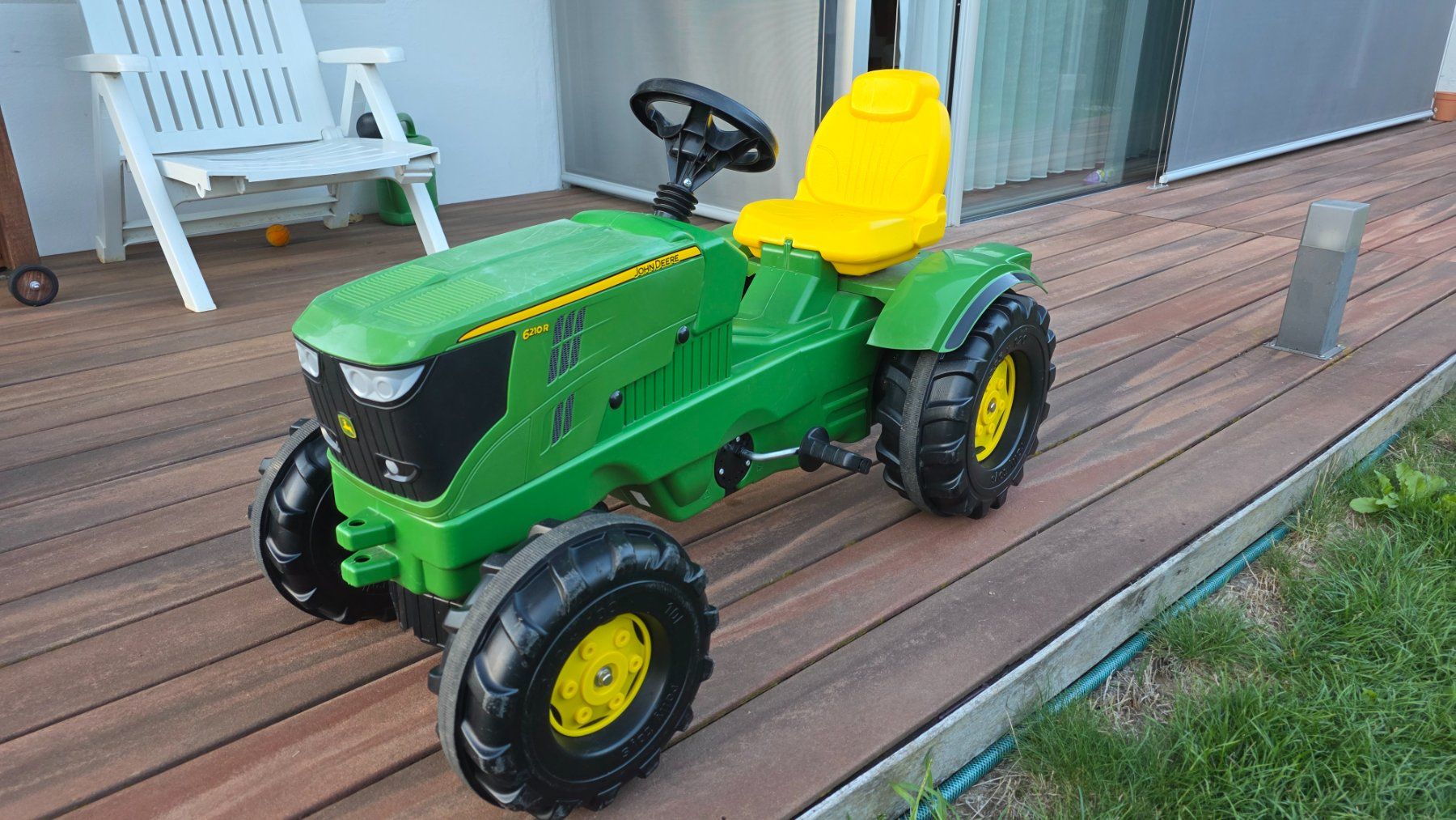 John Deere Veicoli per bambini: John Deere kinder traktor mit anhanger – Usato da Freienwil venduto da stratofighter 3