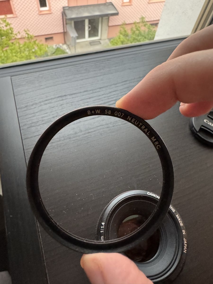 Canon Obiettivi: Canon EF 50mm f/1.4 USM with B+W protector filter – Usato da Oberriet SG venduto da juh_gw9t 2