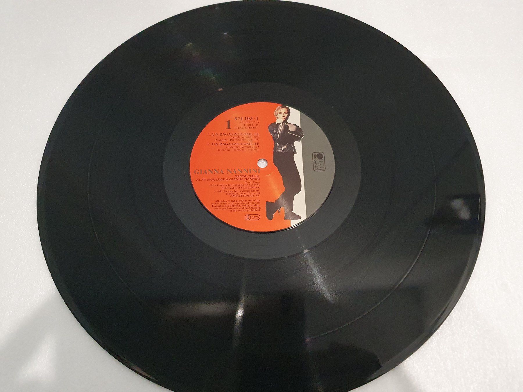Schallplatten: Gianna Nannini – Un Ragazzo Come Te – Gebraucht aus Uster von  2