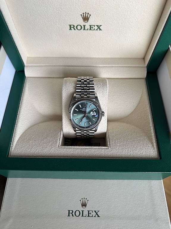 Rolex Orologi: Mint green - Rolex Oyster Perpetual Datejust 36 – Usato da Zug venduto da tom_6hw5 2