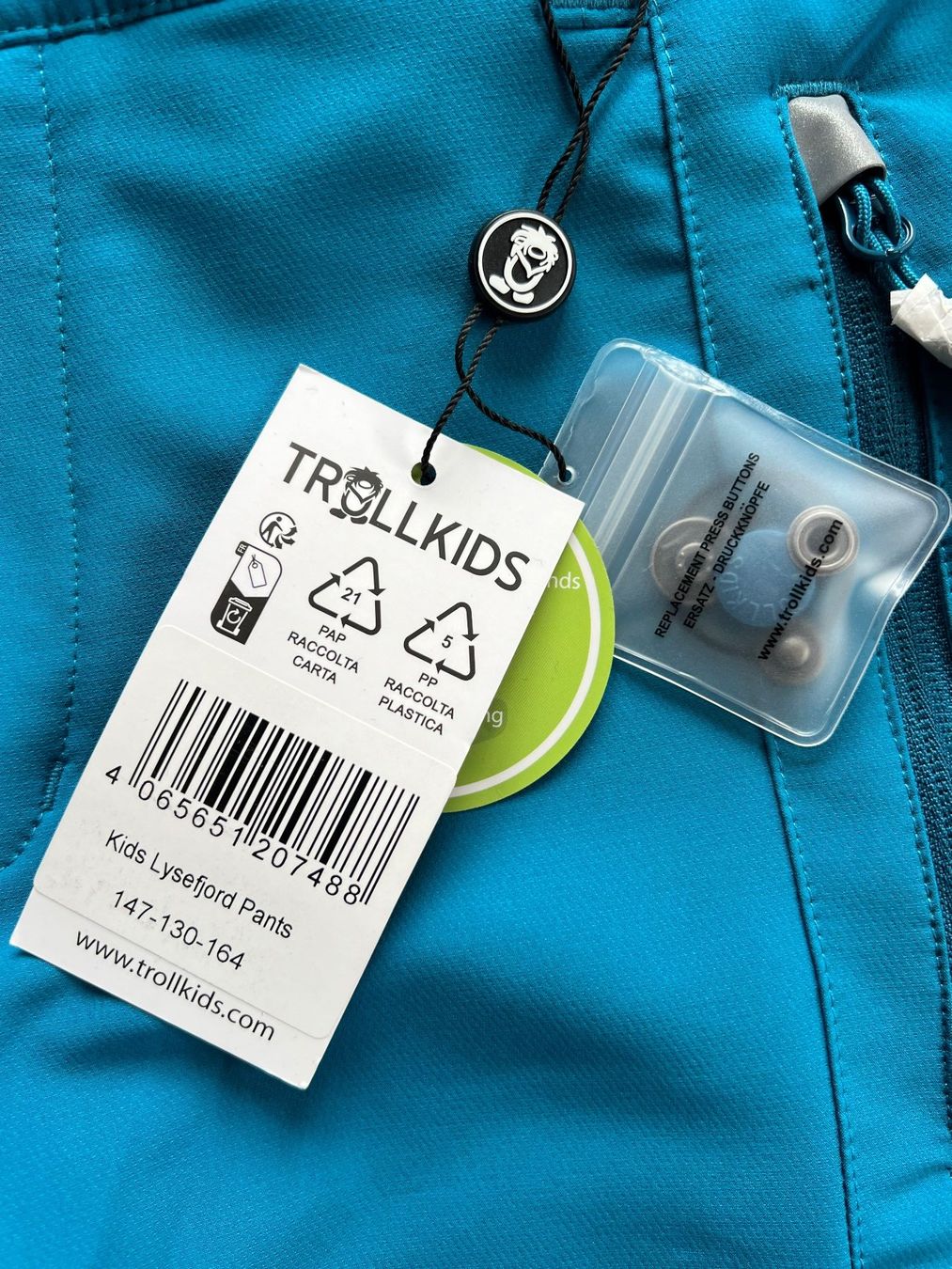 Trollkids Pantaloni: Neue Trollkids Lysefjord Softshellhose Grösse 164 – Nuovo e nell'imballaggio originale da Lengnau BE venduto da Rubin27 2