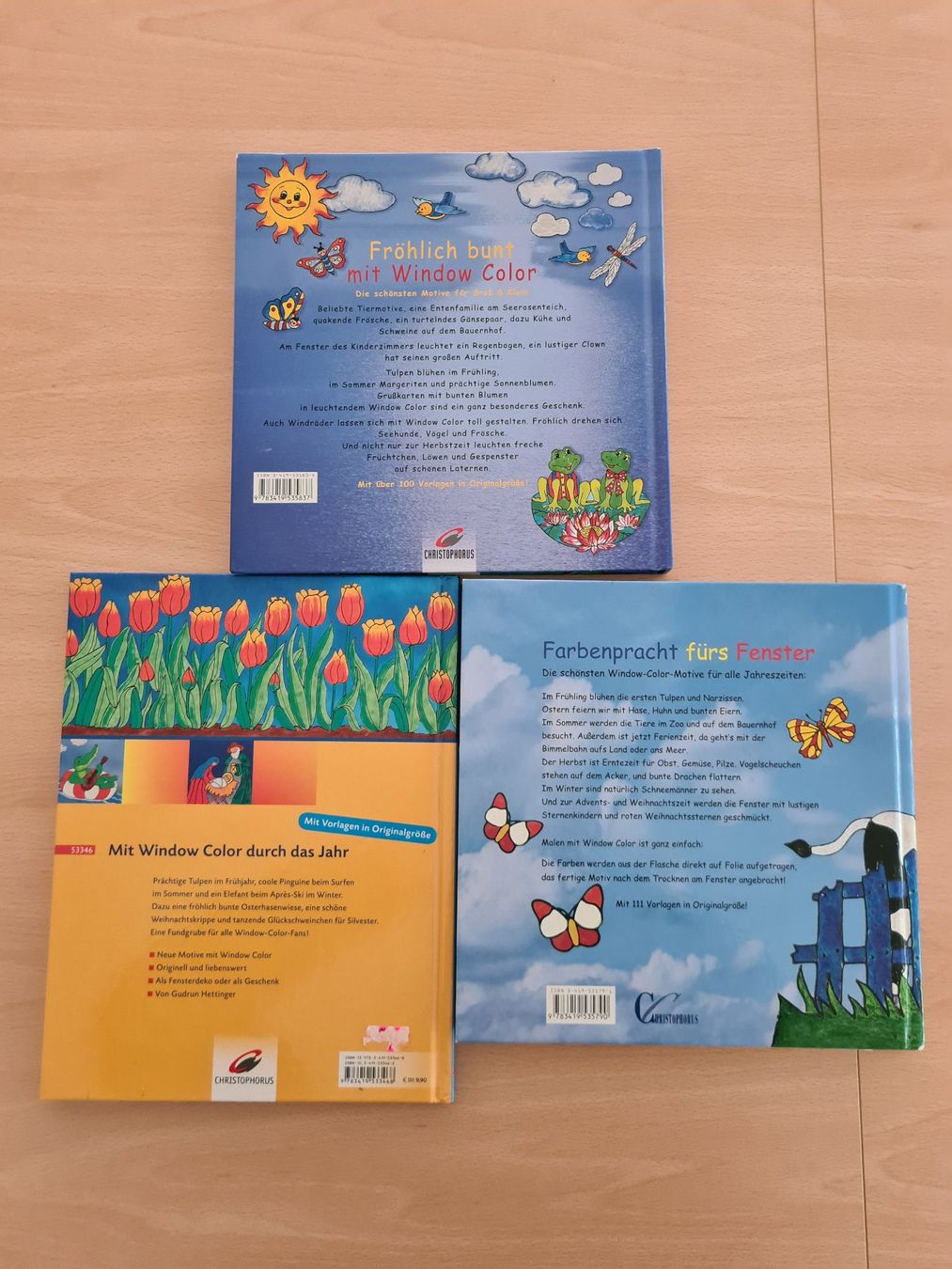 Libri: Window Color: 3 Bücher – Usato da Oberwil-Lieli venduto da Ajade 1