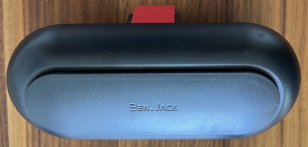 Produktbild von YULIAO Sonnenblende Brillenhalter, Auto Sonnenbrille Brillenetui, Brillenetui Für Auto Sonnenblende Universal, Sonnenblende Aufbewahrungsbox, Universal Auto Zubehör, Grau
