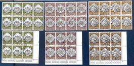 1974 Vatikan 700 Todestag Hl. Bonaventura **+ ET  Mi- 643-45