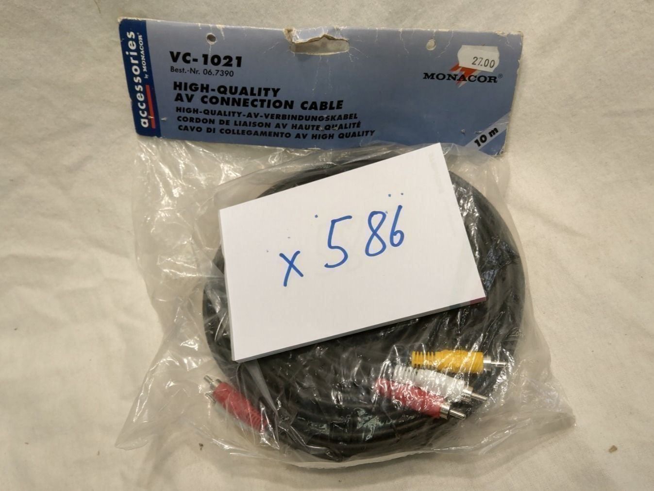 Kabel: V-Verbindungskabel, 10m (x586) – Neu (gemäss Beschreibung) aus Däniken SO von Profog1 2