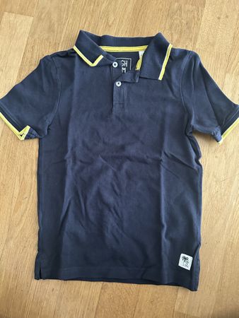 blaues Polo Shirt 128