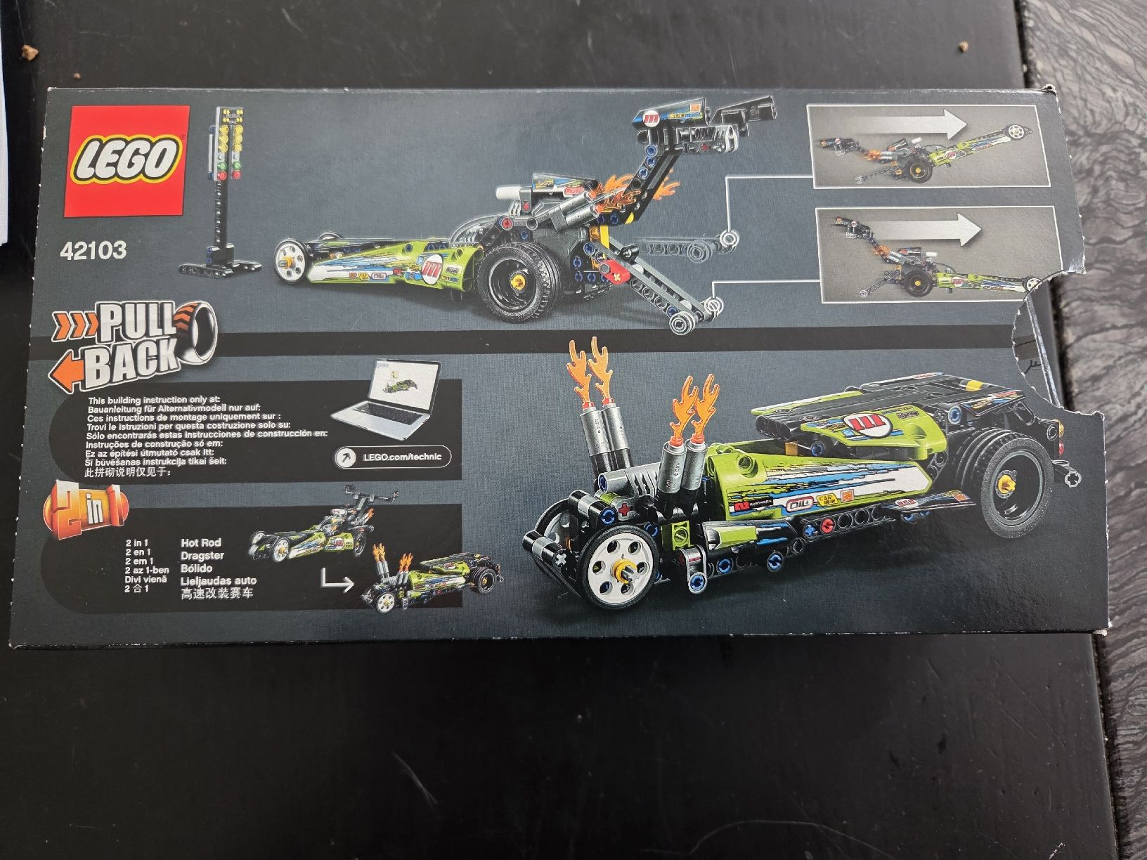 Lego Giocattoli: LEGO Technic 42103 Dragster  – Usato da Flurlingen venduto da Ferrari14 1