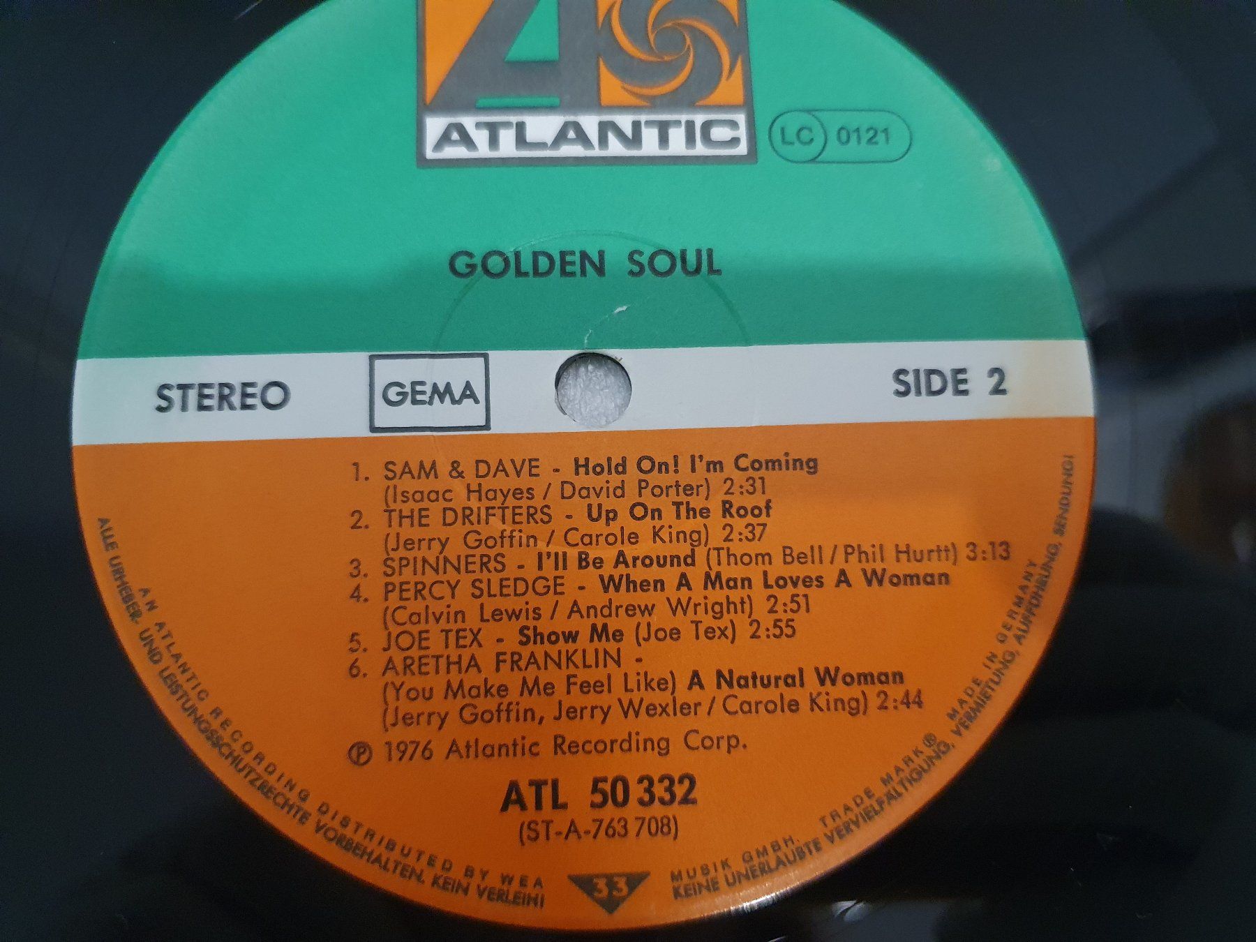Dischi in vinile: Golden Soul – Usato da Uster venduto da Vinyl-Leidenschaft 7