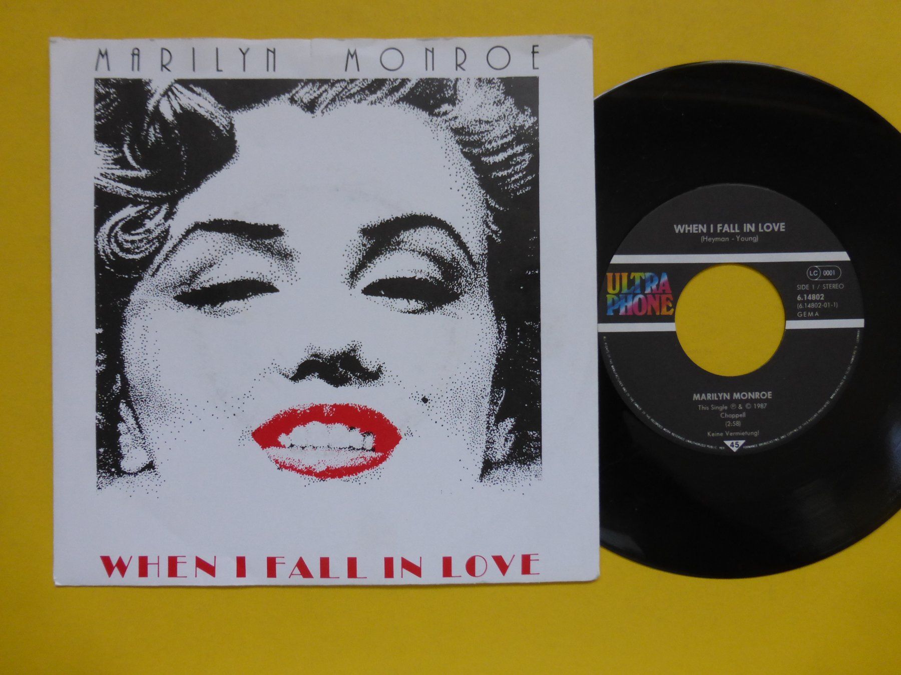 Schallplatten: Marilyn Monroe – When I Fall In Love – Gebraucht aus Zürich von Swiss57