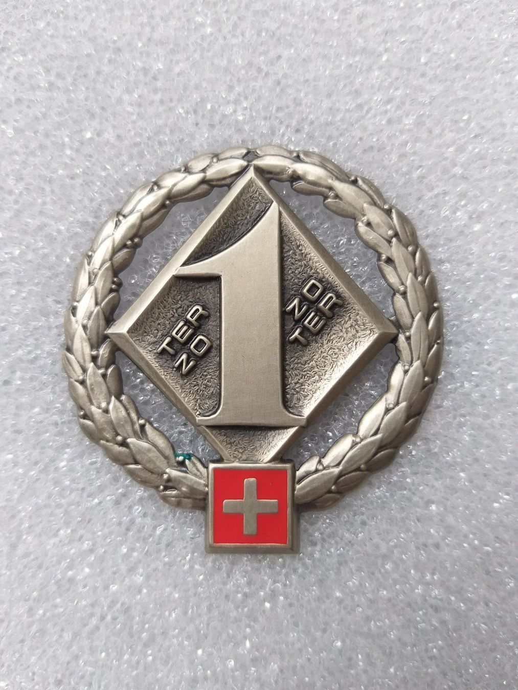 Placchette & Badge: Béretemblem Territorialzone 1 V1 – Nuovo (secondo la descrizione) da Bauma venduto da SwissMilitaria