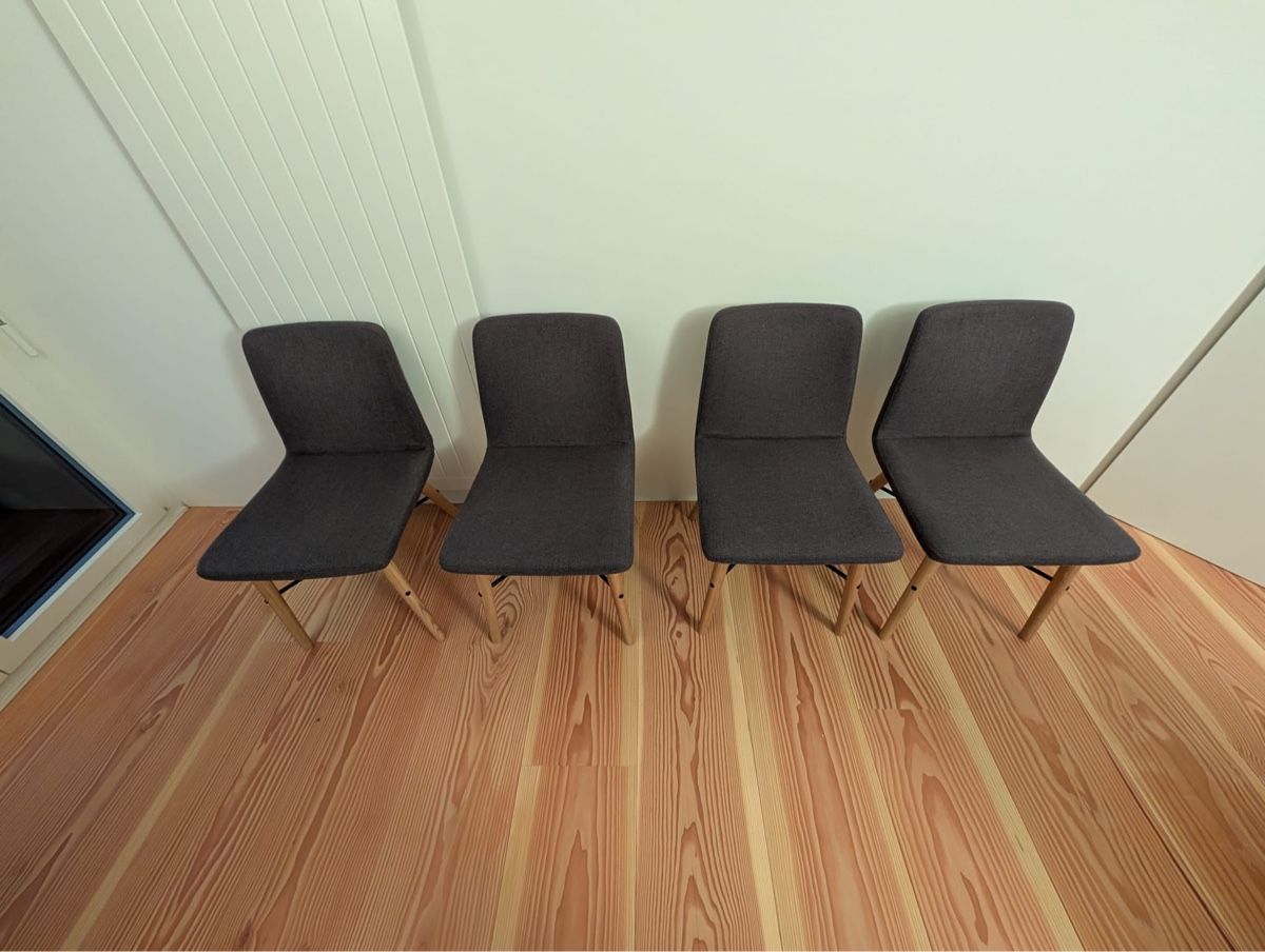 Micasa Sedie: 4 x Micasa Grasso Chairs, Scandic Style – Usato da Kilchberg ZH venduto da Costanza 5