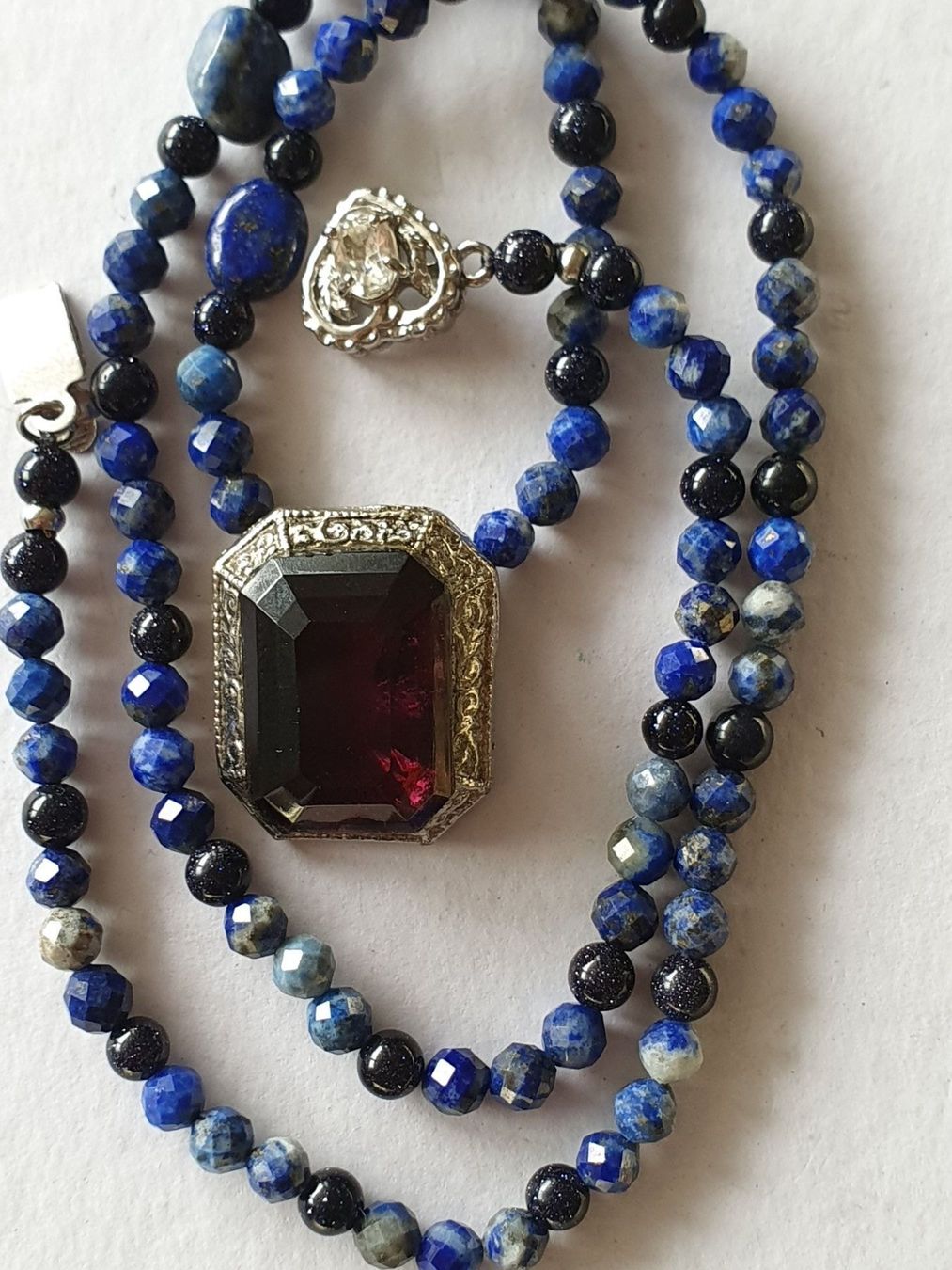 Catenine: Lapislazuli mit alt Anhänger – Nuovo (secondo la descrizione) da Benglen venduto da Meercat3 5