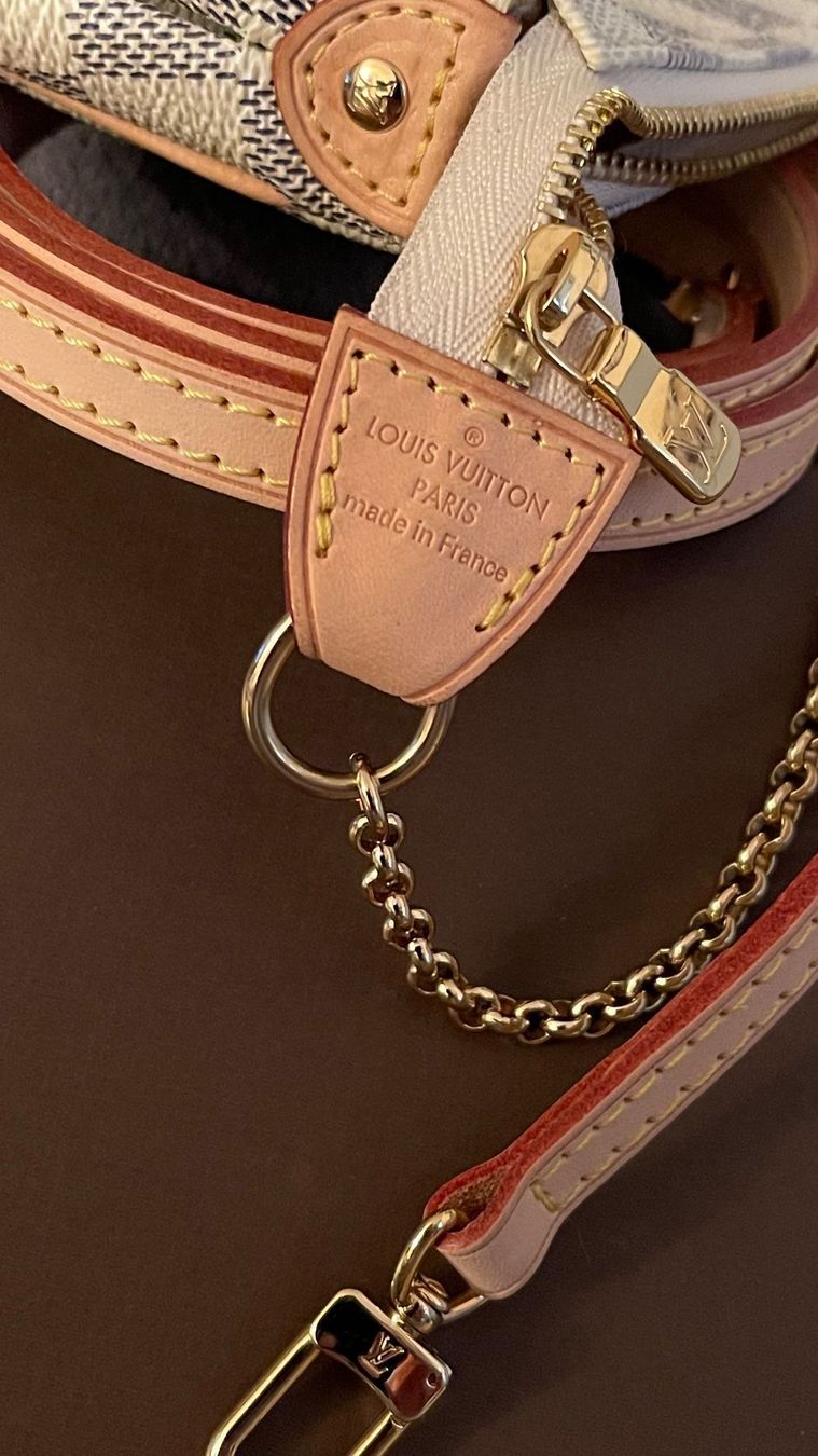 Louis Vuitton Borse da donna: Louis Vuitton Pochette Eva Damier Azur – Nuovo (secondo la descrizione) da Düdingen venduto da koe_7kdv 1