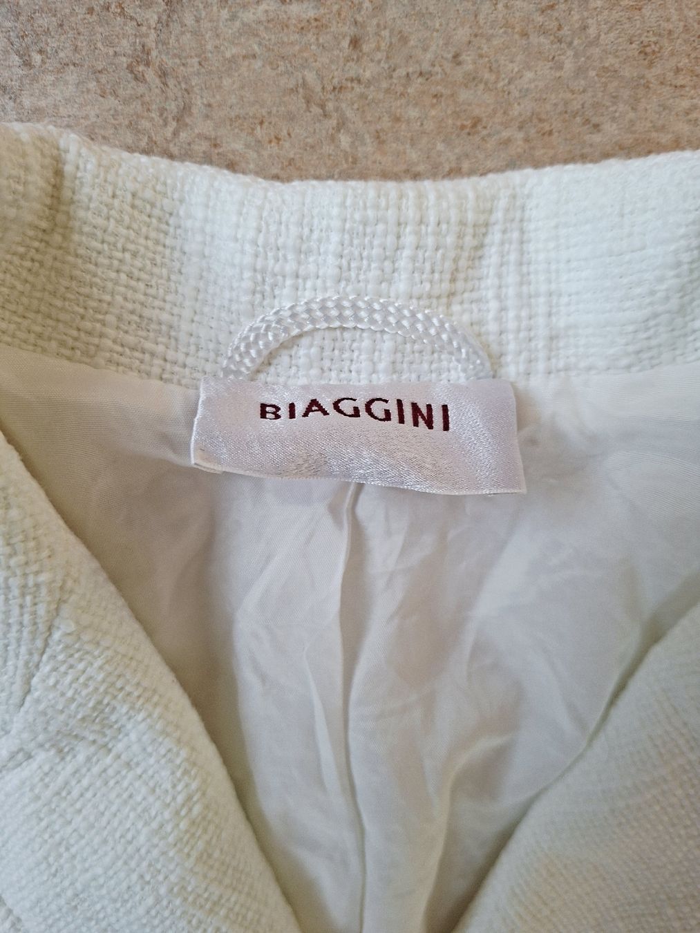 Giacche: Biaggini Blazer, Gr. 42 Cremeweiss – Usato da Klingnau venduto da vollmond36 6