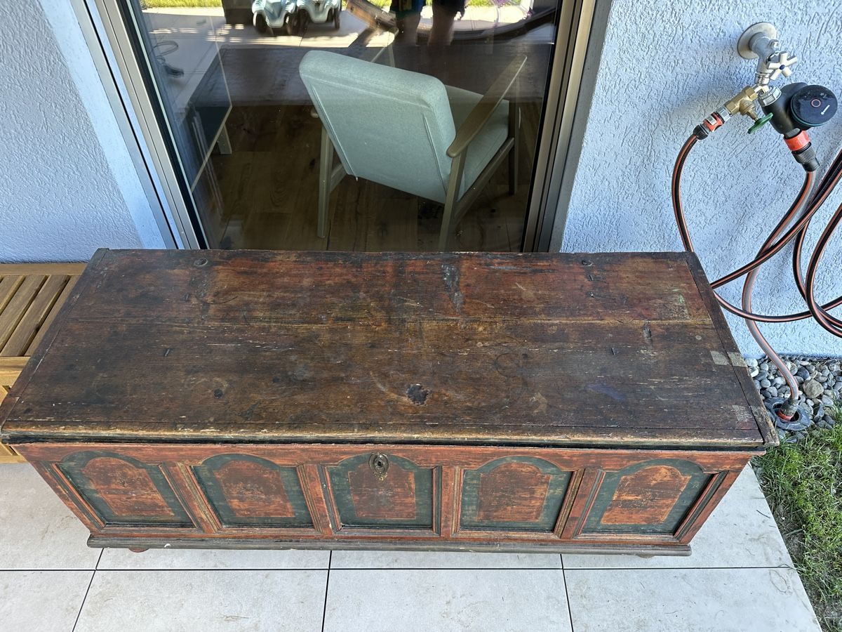 Cassapanche: Antique wooden chest – Usato da Schafisheim venduto da simonwalterschweiz 4
