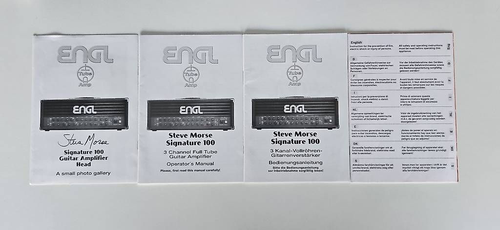 Amplificatori: ENGL Steve Morse Signature 100 – Usato da Pregassona venduto da I_need4speed 3
