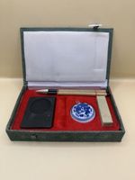 Ensemble calligraphie chinoise Pinceaux encre pierre