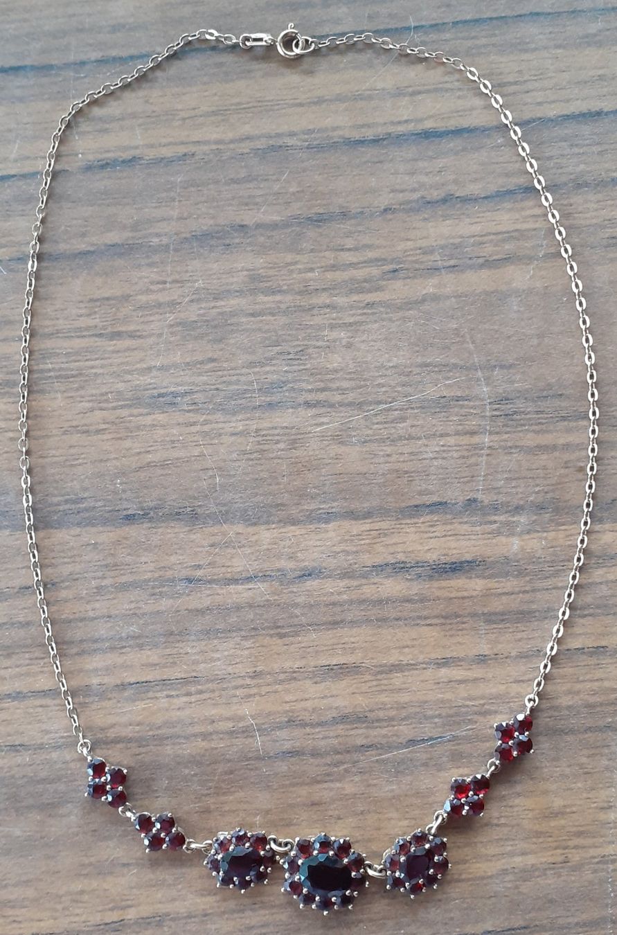 Catenine: antikes Collier Granate – Usato da Mörschwil venduto da antiksalon21 2