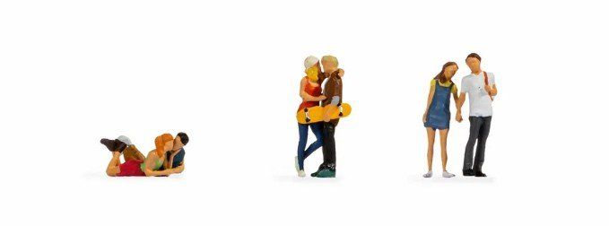 Noch Modelleisenbahnen: NOCH 15512 H0 Junge Paare – Neu und originalverpackt aus Neukirch a.d. Thur von MoBa-Artikel.ch