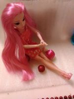 SPIELZEUG BARBIE 30cm,MIT ROSEROT HAAREN