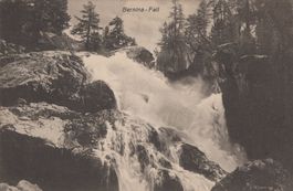 0108 - Postkarte / Ansichtskarte - Bernina - Fall