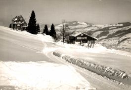 Hotel Bellvue mit Schulhaus Dicken ob Ebnat-Kappel