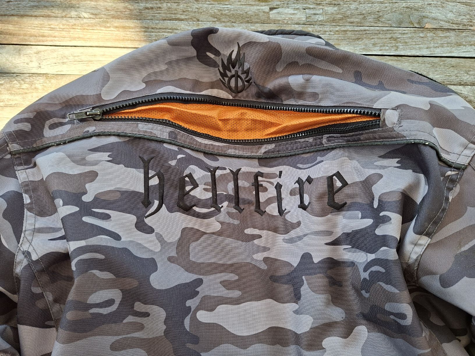 Giacche: Motorradjacke Hellfire Tarnmuster Grösse L 52-54 – Usato da Stäfa venduto da Rampensau 5
