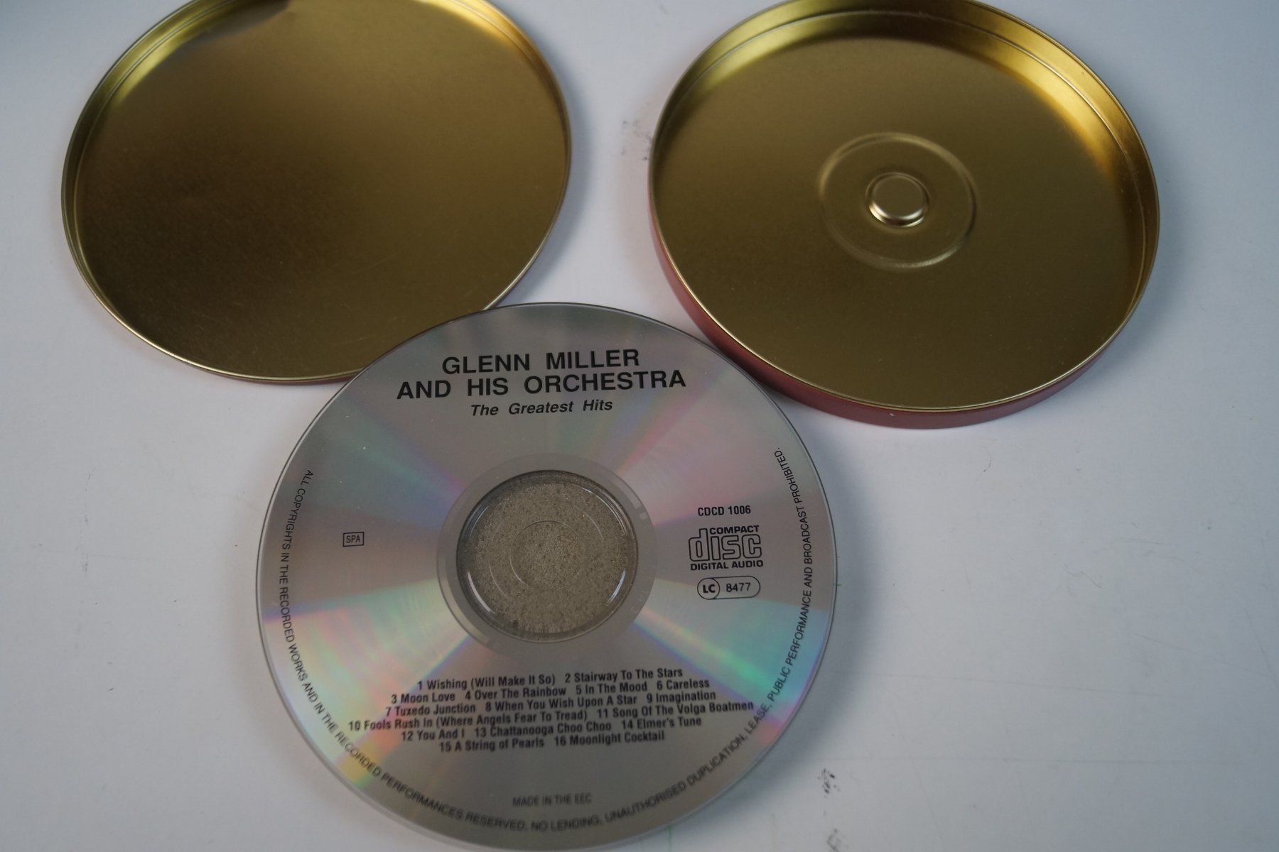 Glenn Miller - Chattanooga Choo Cho CD in Blechdose (Gebraucht) in ...