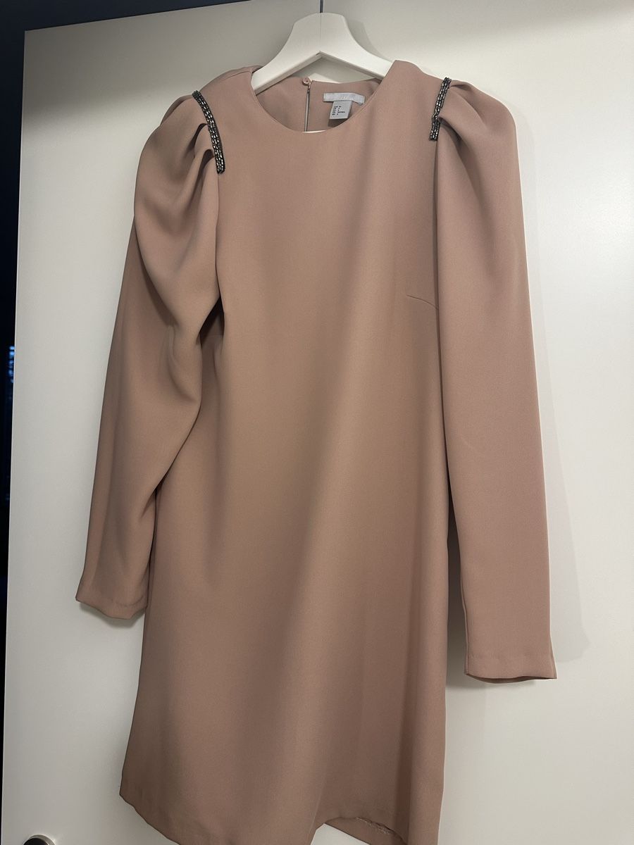 H&M Vestiti: H&M Kleid, Grösse 34, Rosa, Puffärmel, Strass – Usato da Niederuzwil venduto da Ib-top