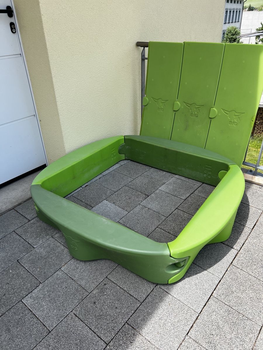 Sabbiera per bambini: BIG Sandkasten  – Usato da Herisau venduto da RaRossi