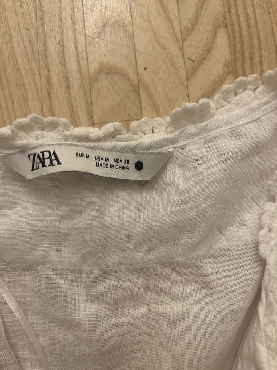 Zara Camicette: Leinenbluse Zara Gr. M – Usato da St. Gallen venduto da elli18 2