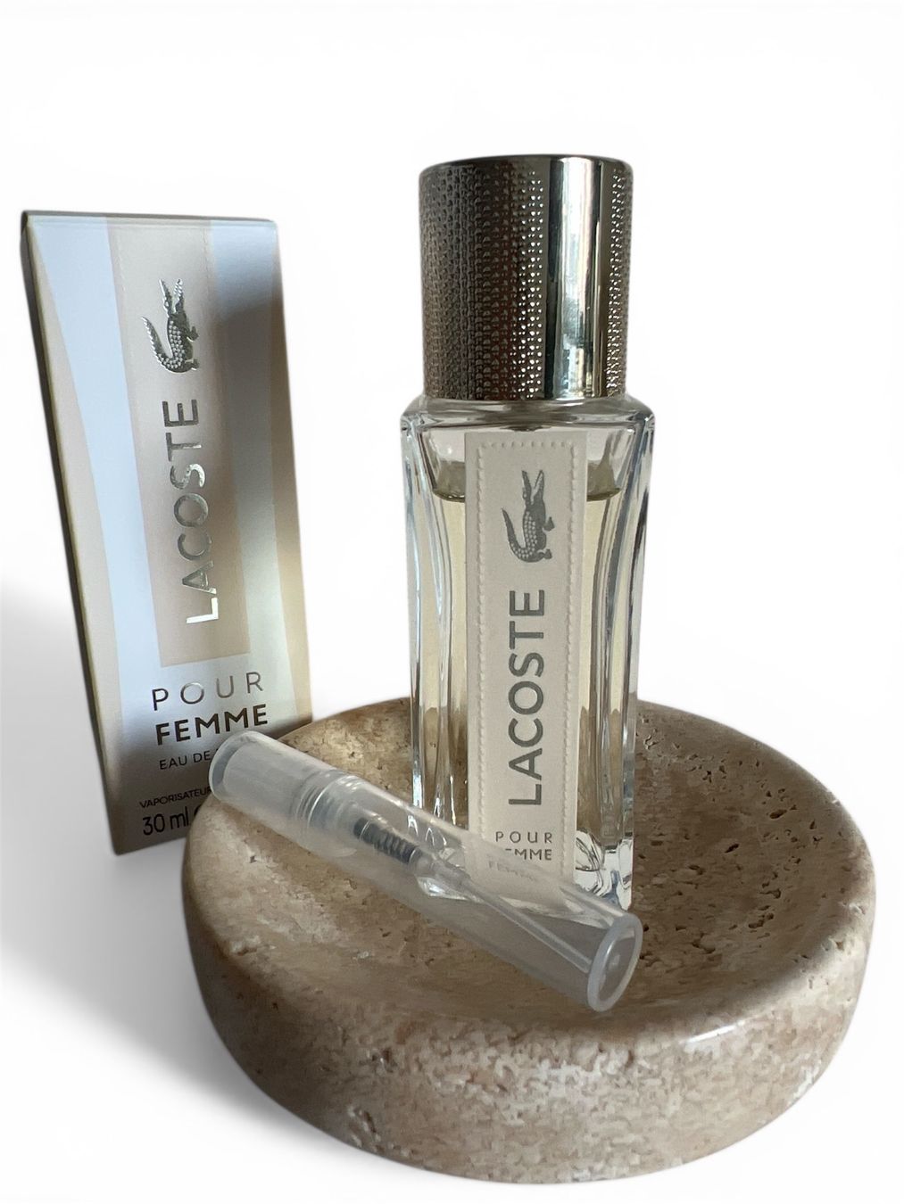 Lacoste Profumi & Eau de Toilette: 3 ml sample - Lacoste - Pour femme EDT – Nuovo e nell'imballaggio originale da Zürich venduto da mel_nbh7