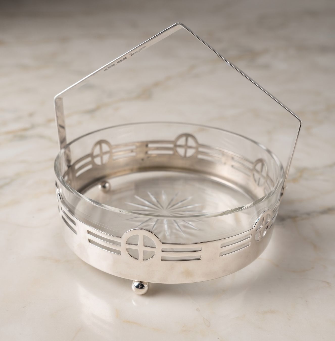 Bicchieri: Art deco vintage  Serving Dish with Handle – Usato da Forch venduto da ays_5lbc