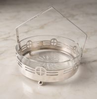 Art deco vintage  Serving Dish with Handle