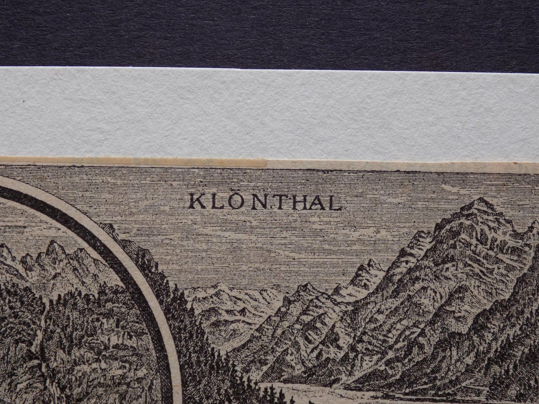 Gravures: Klöntal Glarus – D'occasion à Risch par Rischli15 1
