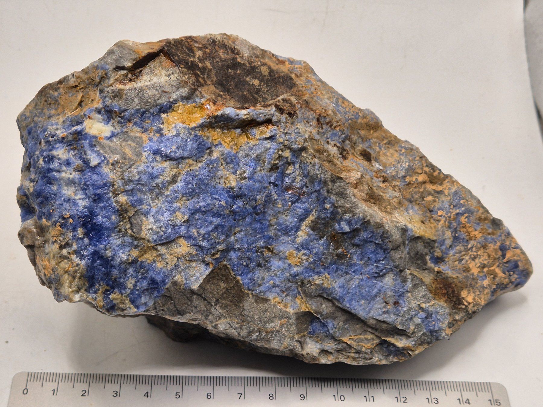 Minerali & Pietre curative: Sodalit Bolivien 1.52Kg – Nuovo e nell'imballaggio originale da Winterthur venduto da LukasMineralienOase 2