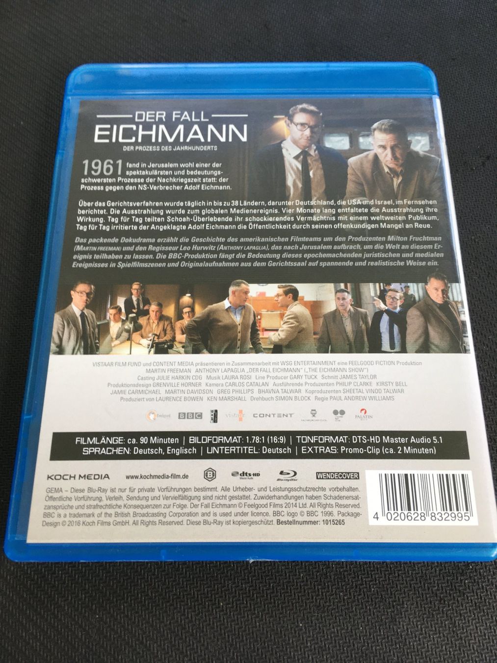Tutti i DVDs: Der Fall Eichmann [Blu-ray] – Usato da St.Gallen venduto da MedienJoe 1
