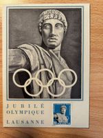 Olympia Olympique 1944 Lausanne 9 Sonderbriefe und Karten