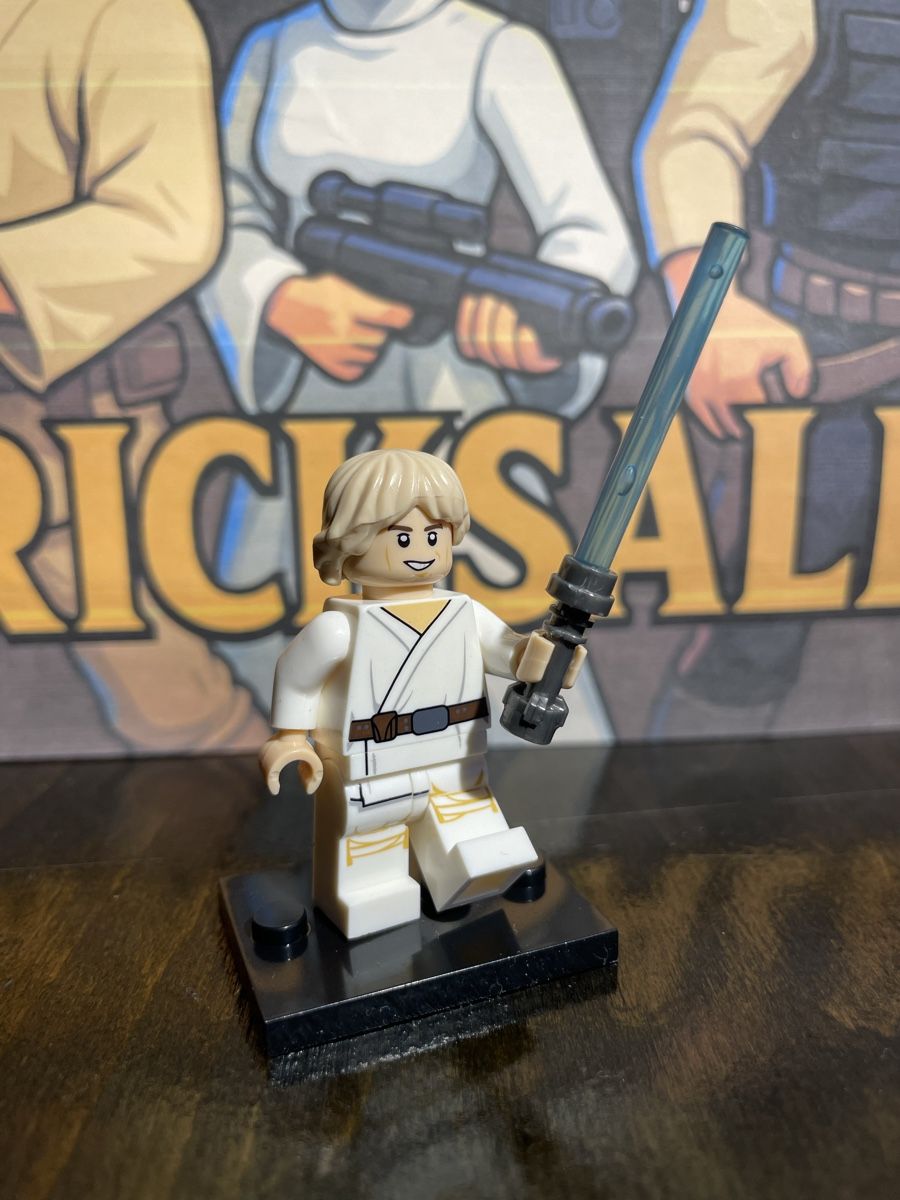 Star Wars Statuette: Star Wars Luke Skywalker Young Version Figur Lego-Komp. – Nuovo (secondo la descrizione) da Zufikon venduto da BrickSales
