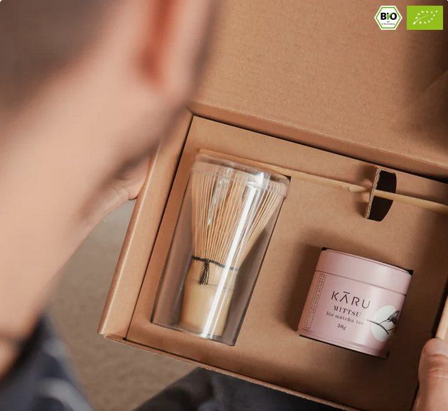 Cibi & Specialità: Bio Matcha Mittsu Mini-Set – Nuovo e nell'imballaggio originale da Wil SG venduto da adi9k 2