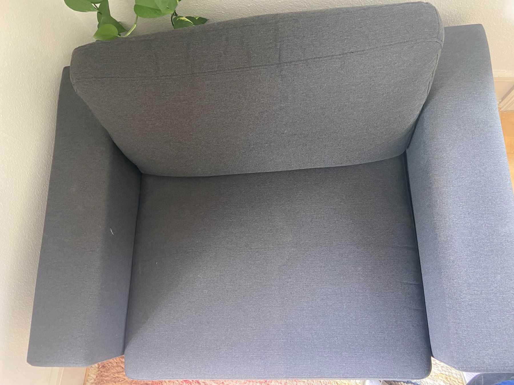 Ikea Poltrone: Gemütlicher breiter Sessel, dunkelgrau, gebraucht – Usato da Zuerich venduto da iljaja 1