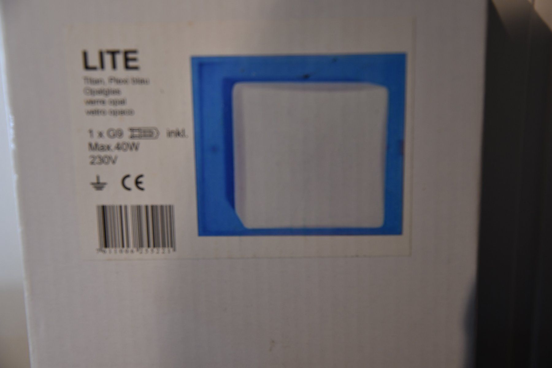 Lampade: Edle Wandleuchte "LITE" G9 40W – Nuovo e nell'imballaggio originale da Niederrohrdorf venduto da Voase 4