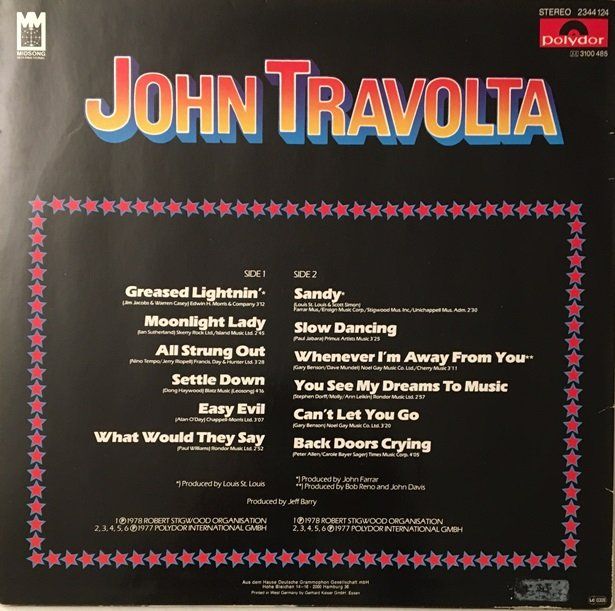 Dischi in vinile: John Travolta - John Travolta (LP) – Usato da Grüningen venduto da azulgrisvinyl 1
