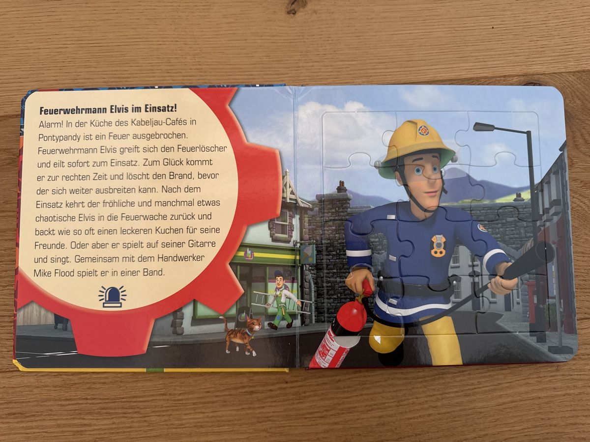Libri: Feuerwehrmann Sam Puzzle-Buch 3+ – Usato da Raron venduto da cathy123 1