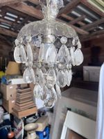 Hängeleuchte Glas Kristalle (96)