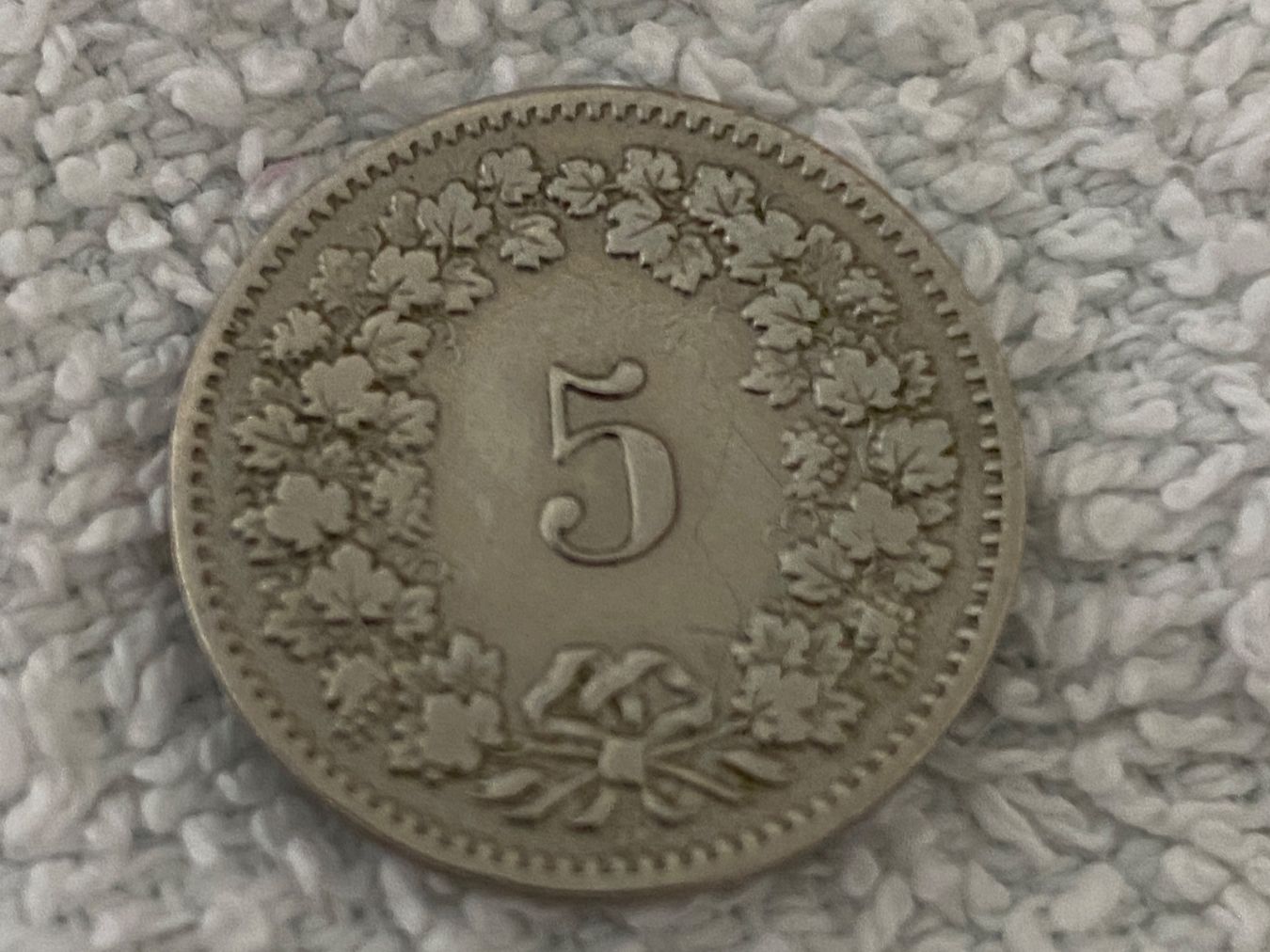 Alle Münzen: 5 centimes/Rappen 1892 – Gebraucht aus Nyon von Ilmi09 1
