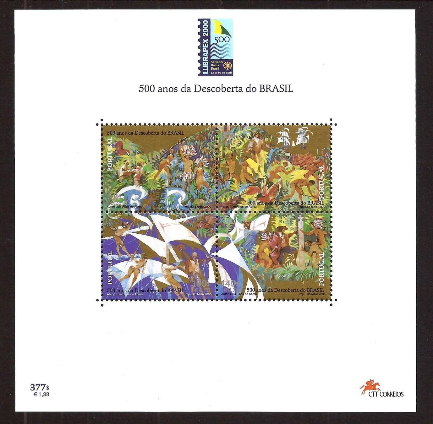 Tutti i francobolli: Portugal 2000, Block MNH** – Nuovo (secondo la descrizione) da Laupersdorf venduto da Rc.Jb