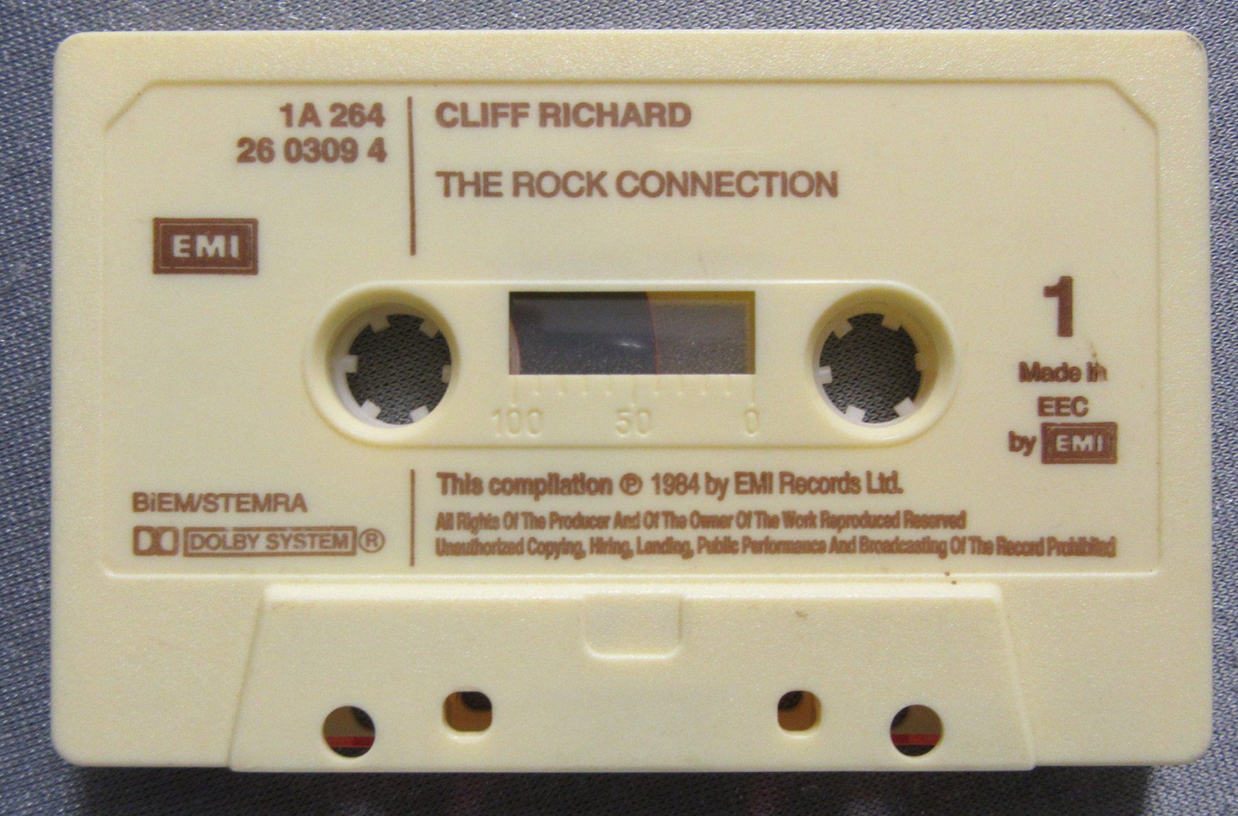 Kompaktkassetten: Cliff Richard - The Rock Connection - Musikkassette – Gebraucht aus Auenstein von Padabimbim 2