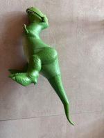 Spielzeug Dinosaurier T-Rex grün Kunststoff gebraucht